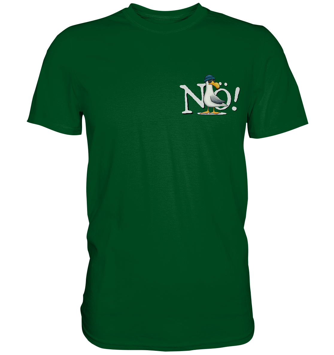 Nö Kein Bock Möwe - Premium Shirt