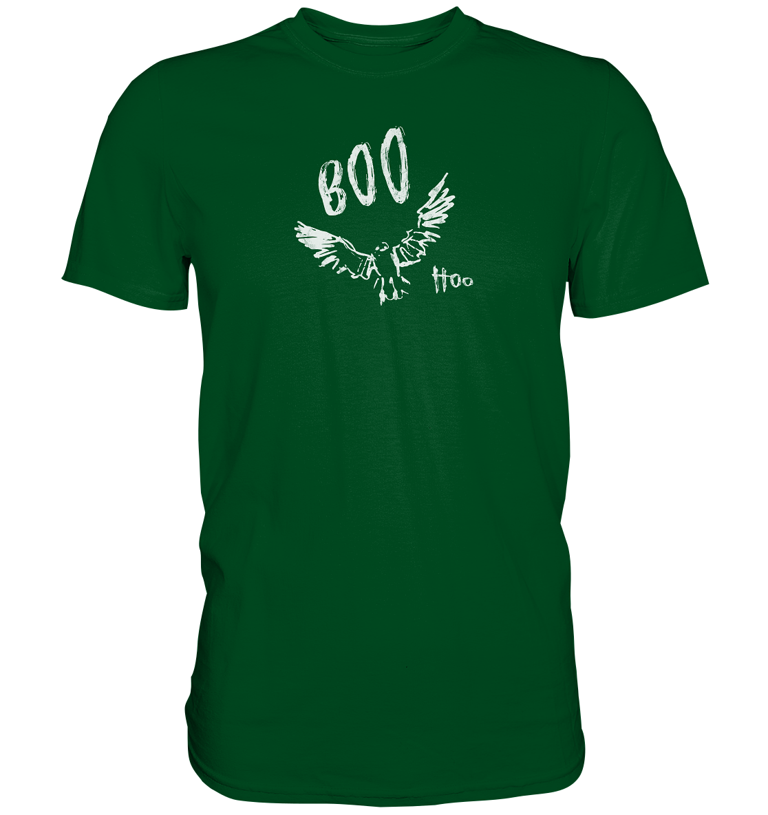 Boo Hoo! Fliegende Eule  - Premium Shirt