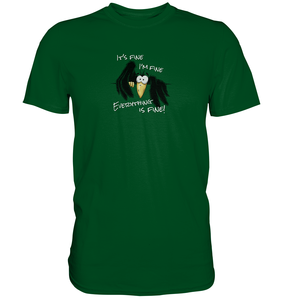 I’m Fine Rabe | Alles Gut Krähe - Premium Shirt
