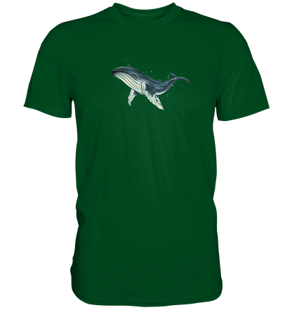 Tiefsee Ozean-Riese Buckelwal - Premium Shirt