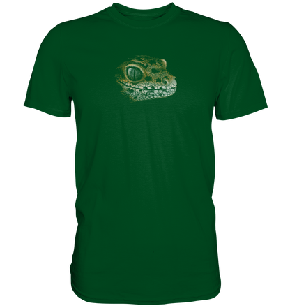 Leopard Gecko Skizze Kritzelkunst - Premium Shirt