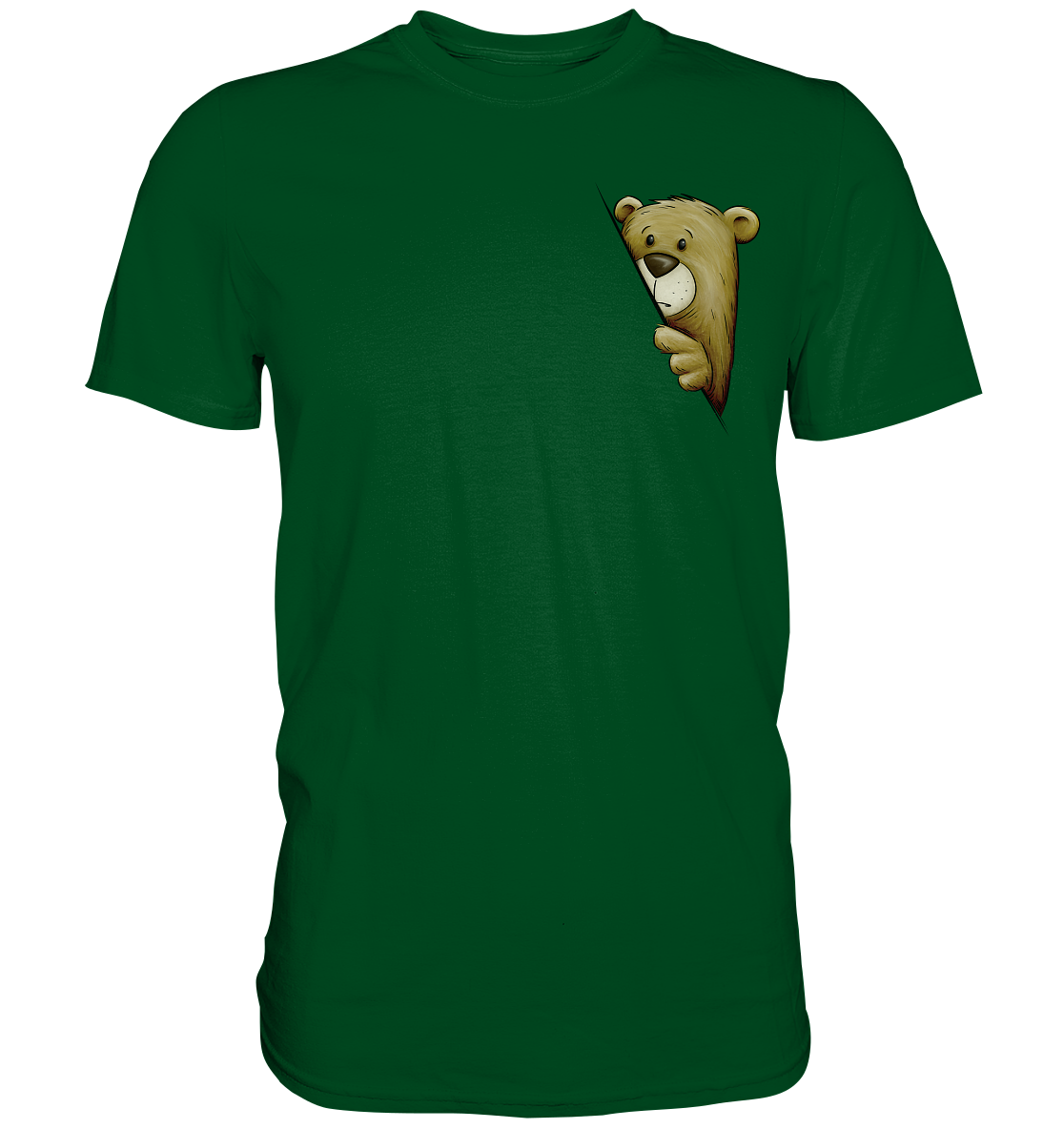 Funky Bär Illustration - Premium Shirt