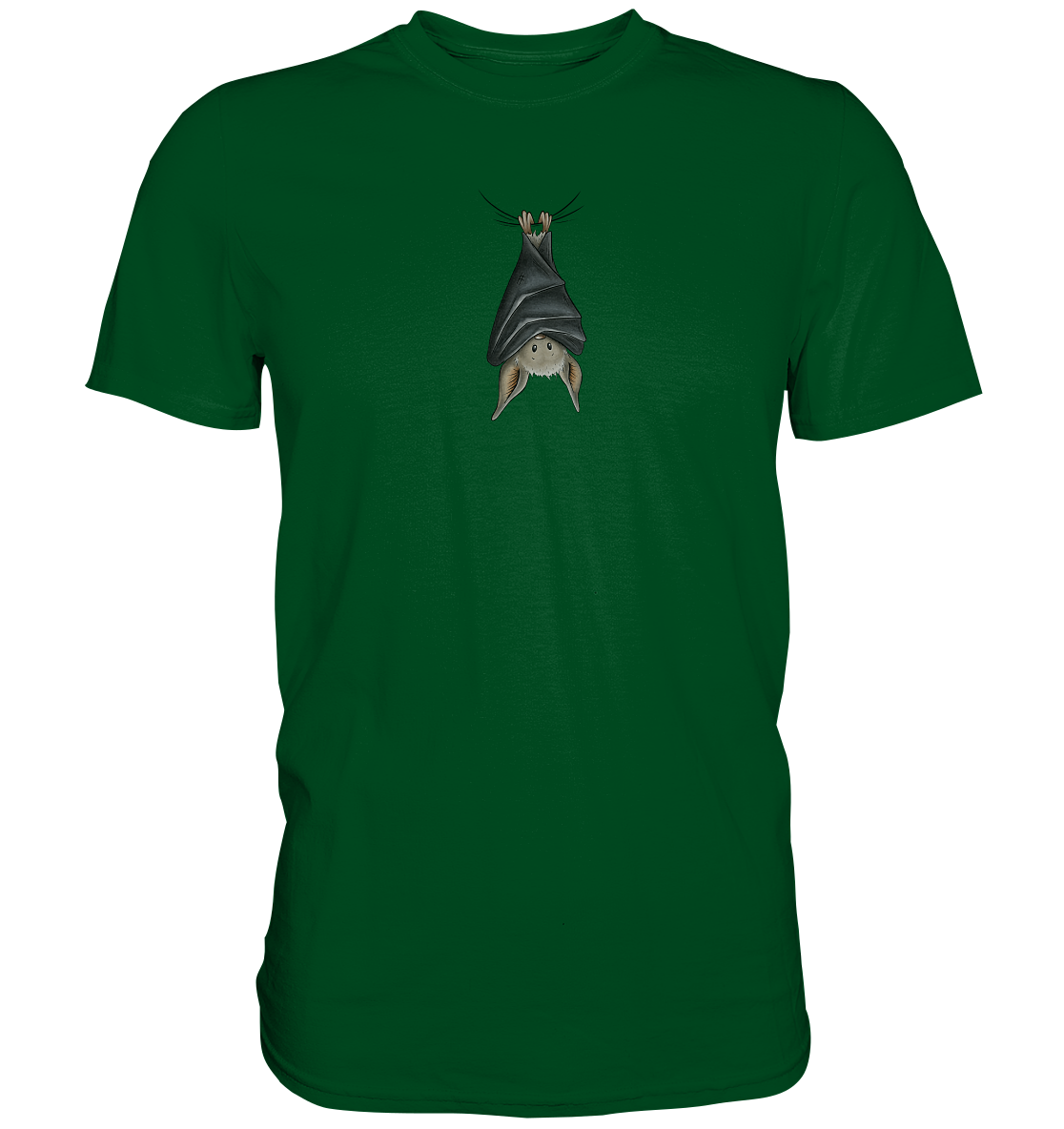 Lustig chillende Fledermaus - Premium Shirt