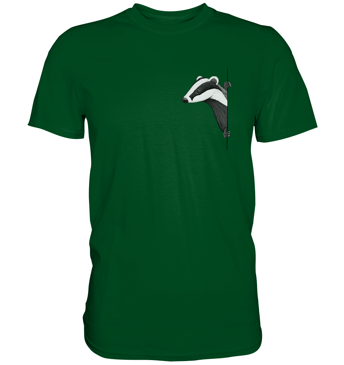 Lässiger Dachs Meister Grimbart - Premium Shirt