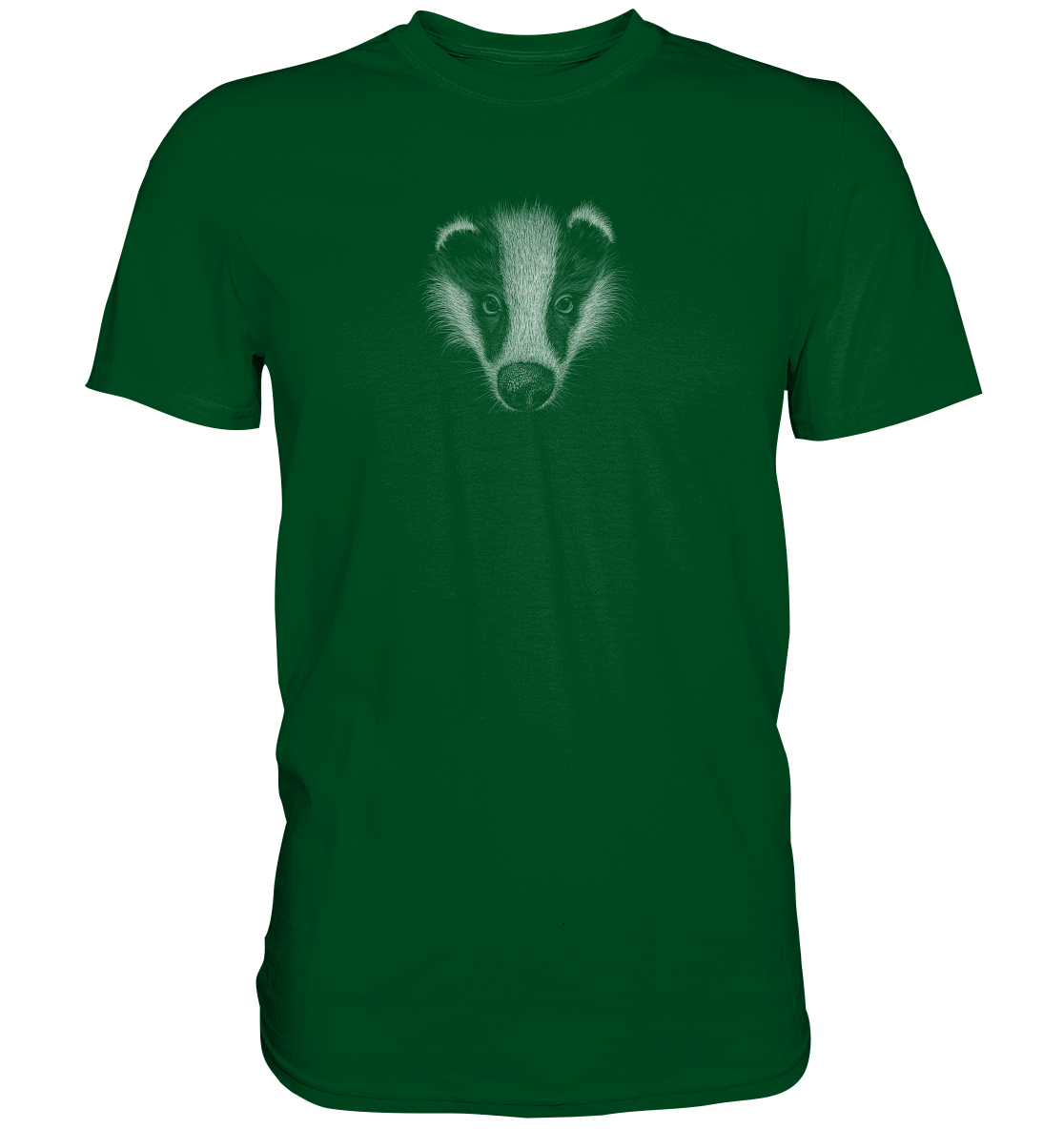 Kritzel-Kunst Dachs Illustration - Premium Shirt