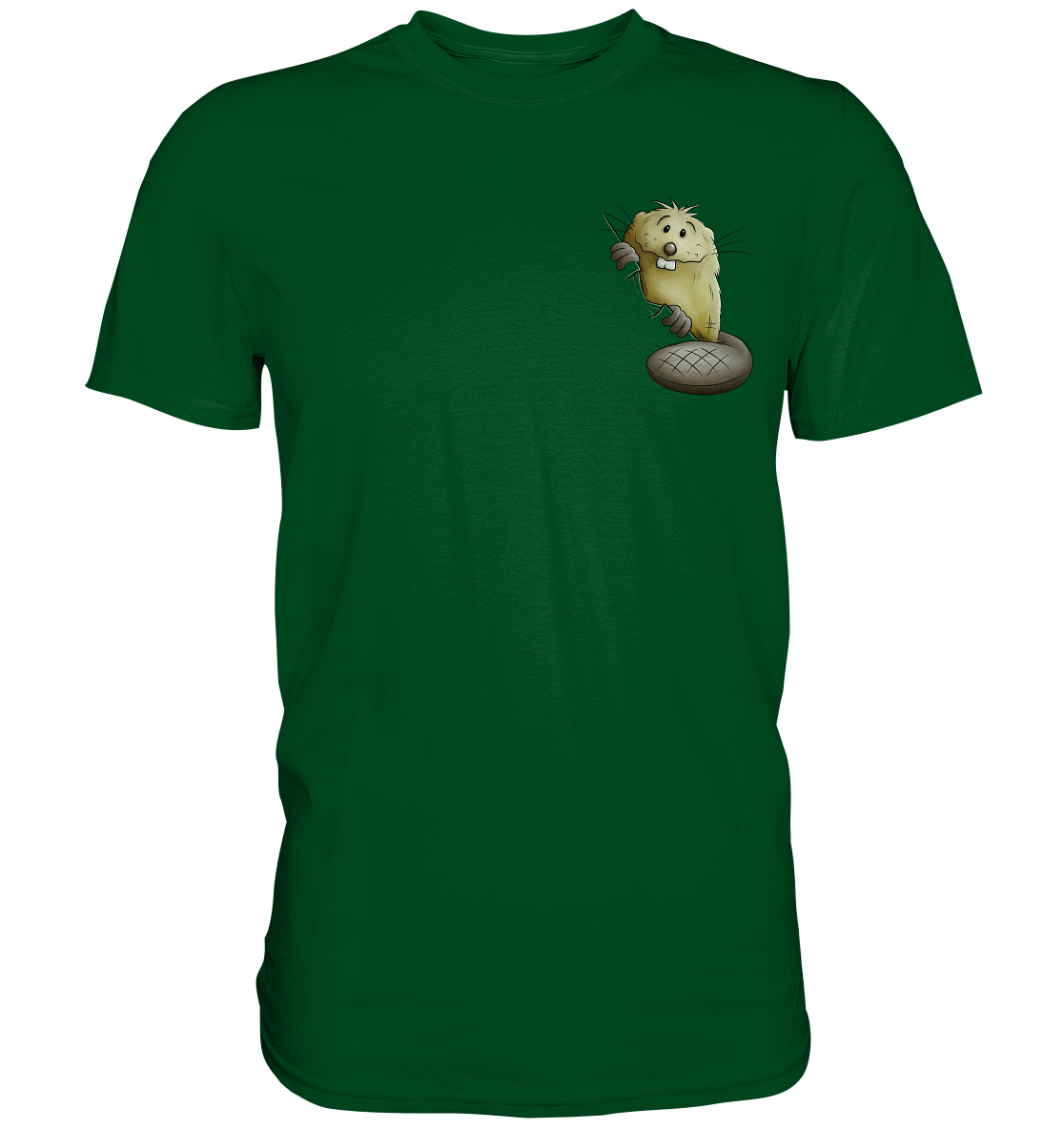 Lustiger frecher Biber - Premium Shirt