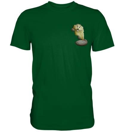 Lustiger frecher Biber - Premium Shirt