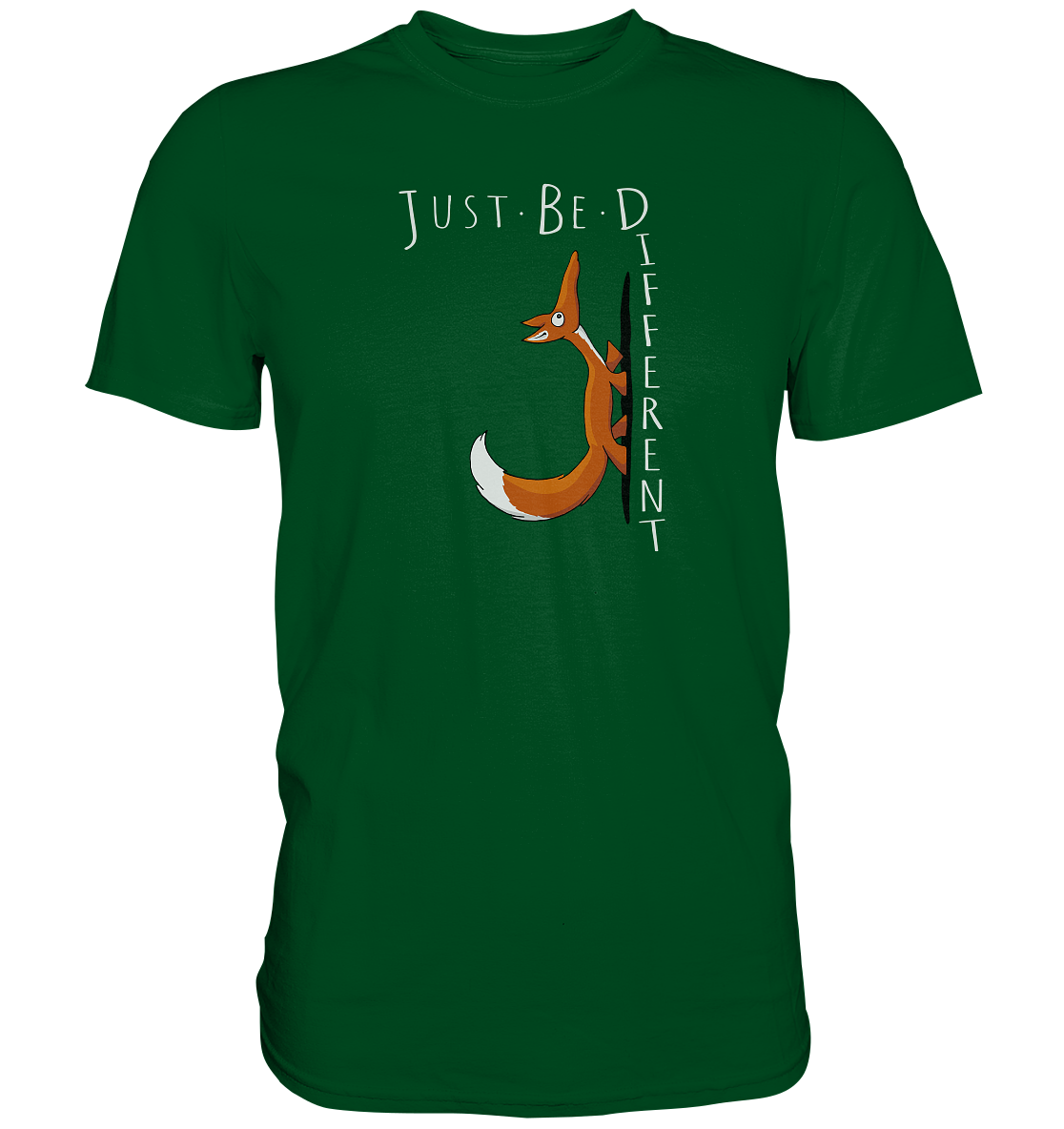 Just Be Different | Sei Anders, kleiner Fuchs - Premium Shirt