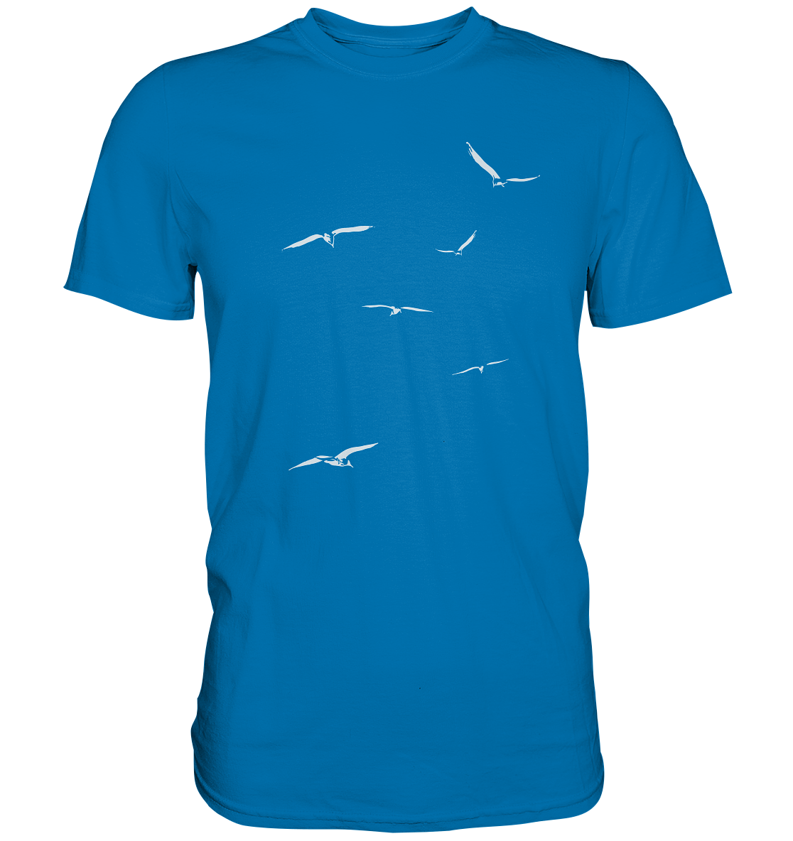 Vogelschwarm – Traum vom Fliegen - Premium Shirt