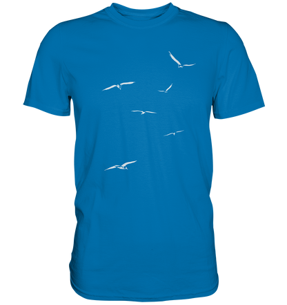 Vogelschwarm – Traum vom Fliegen - Premium Shirt
