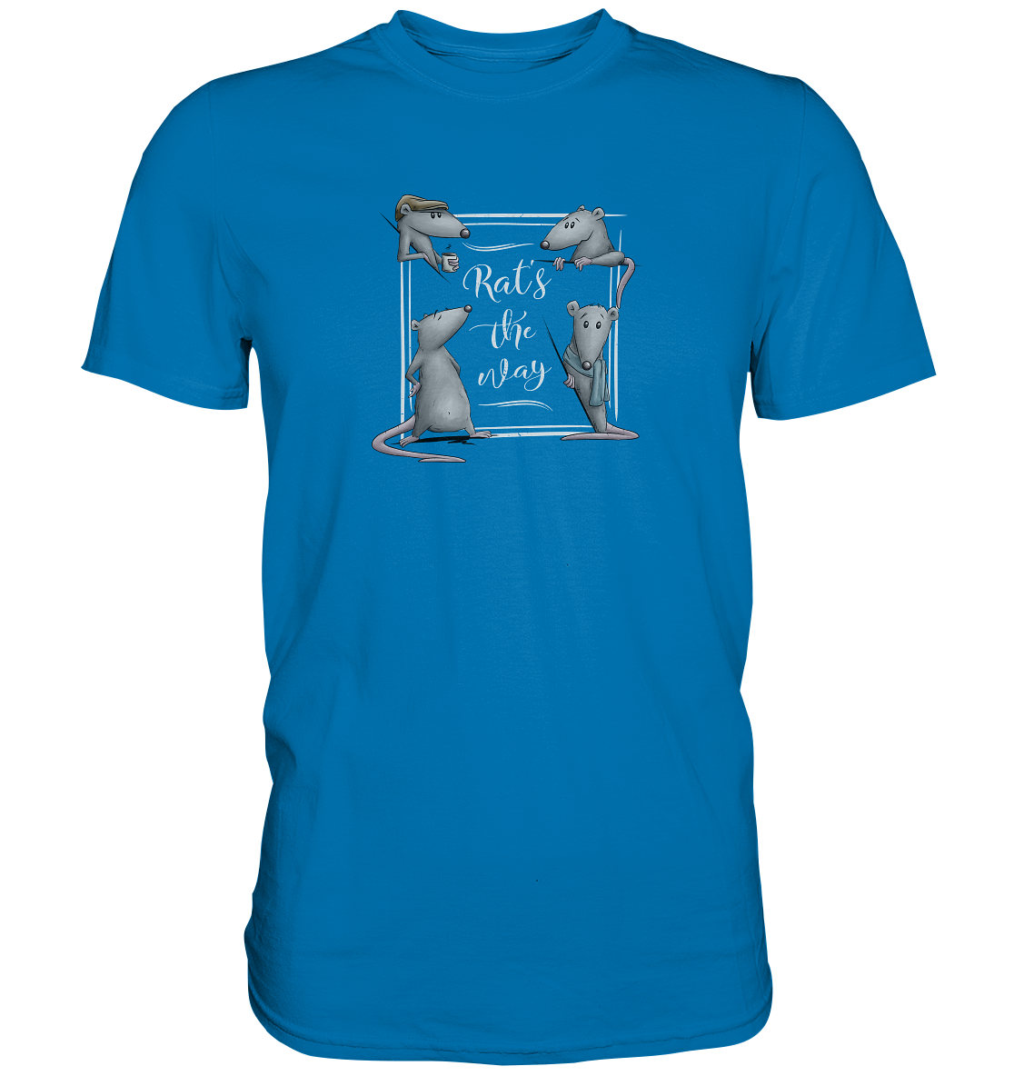 Rat’s The Way Kaffeehaus Ratten - Premium Shirt
