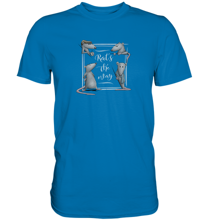 Rat’s The Way Kaffeehaus Ratten - Premium Shirt