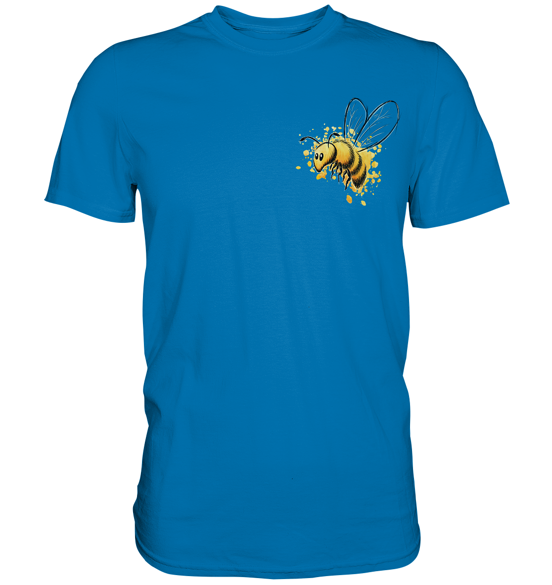 Lässige kleine Honig-Biene - Premium Shirt