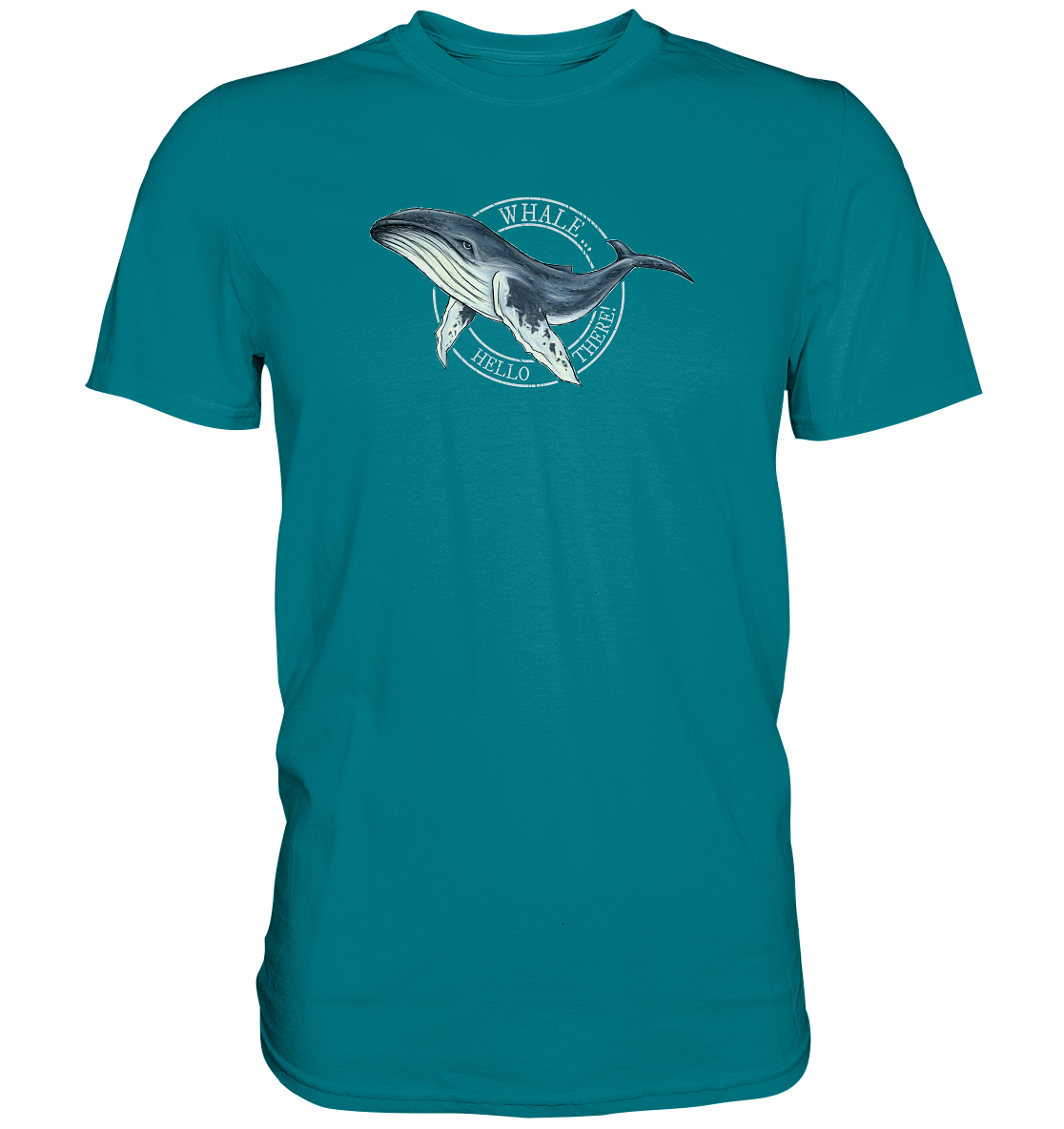 Whale, Hello There | Buckelwal - Premium Shirt