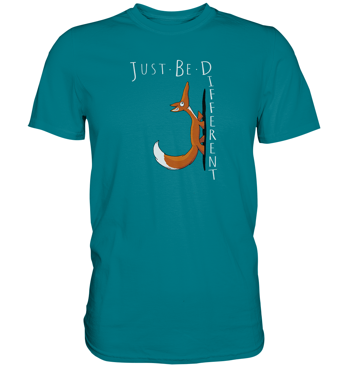 Just Be Different | Sei Anders, kleiner Fuchs - Premium Shirt