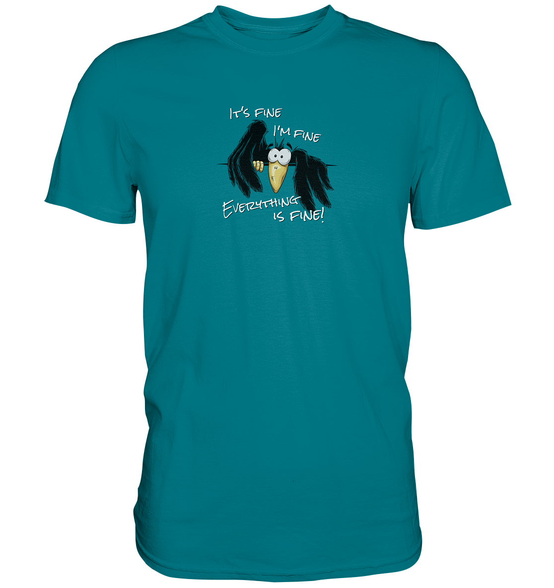 I’m Fine Rabe | Alles Gut Krähe - Premium Shirt