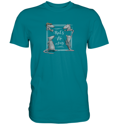 Rat’s The Way Kaffeehaus Ratten - Premium Shirt