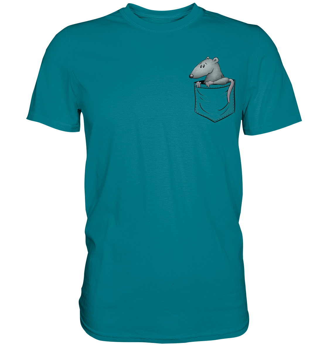 Kleine Ratte in der Tasche - Premium Shirt