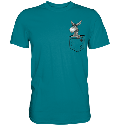 Bockiger Esel in Deiner Tasche - Premium Shirt