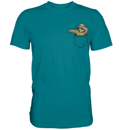 Dabbender Biber in Deiner Tasche - Premium Shirt