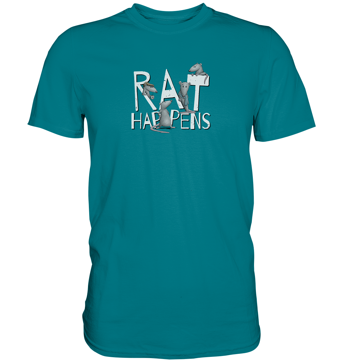 Rat Happens Ratten - Premium Shirt
