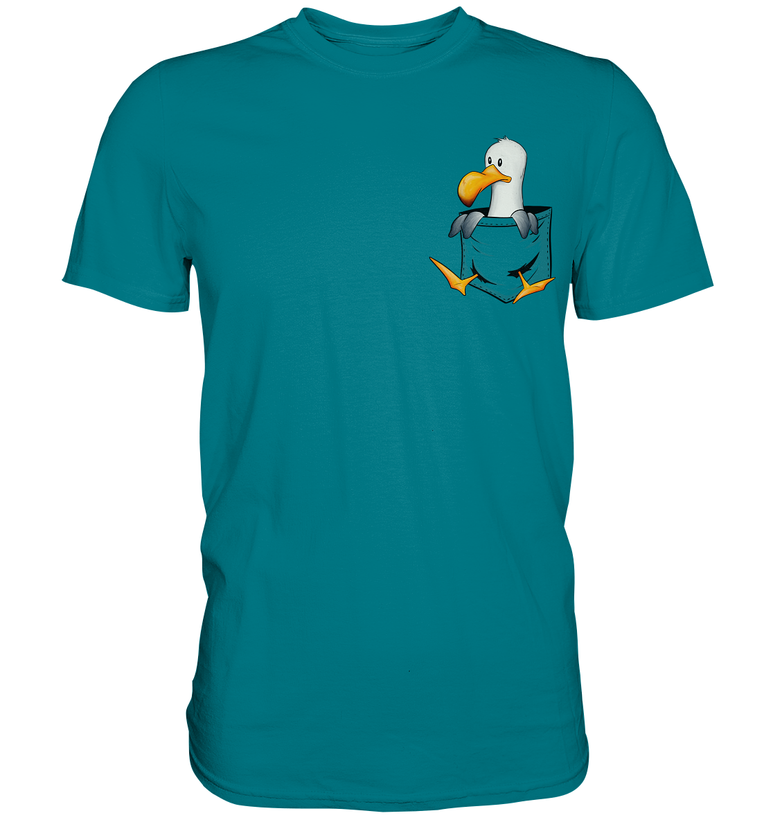 Kleine Möwe In Deiner Tasche - Premium Shirt