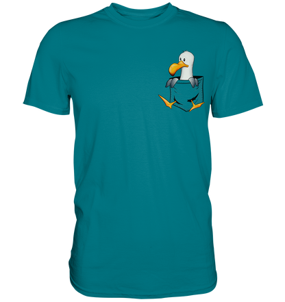 Kleine Möwe In Deiner Tasche - Premium Shirt