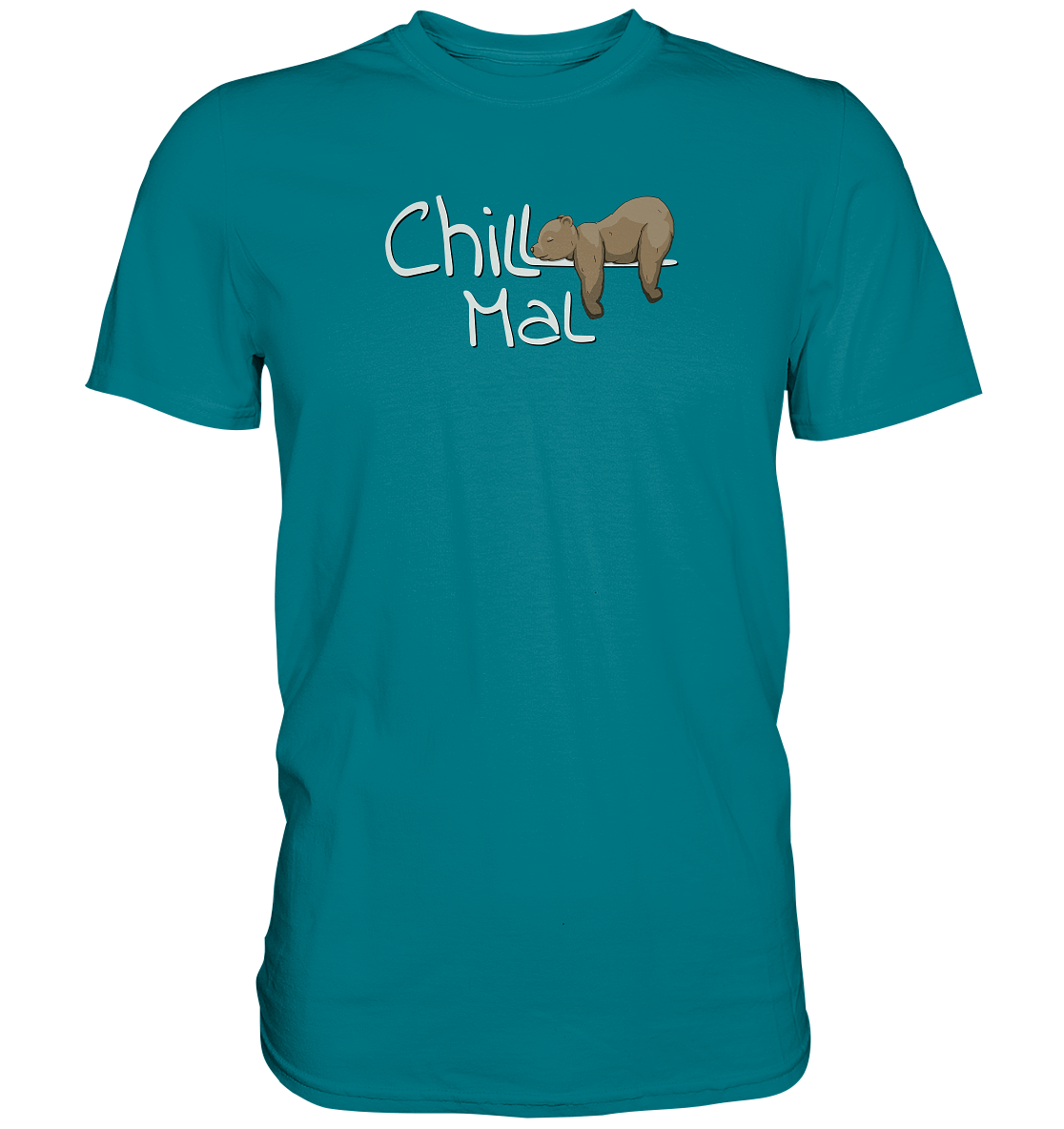 Chill Mal schläfriger Braunbär - Premium Shirt