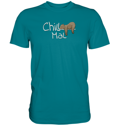 Chill Mal schläfriger Braunbär - Premium Shirt