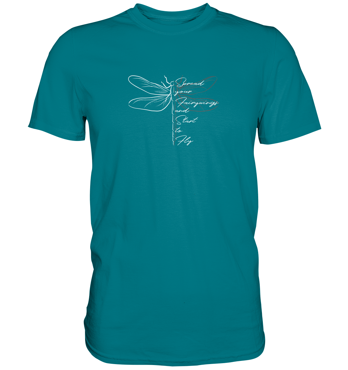 Breite die Flügel aus und flieg los | Libelle - Premium Shirt