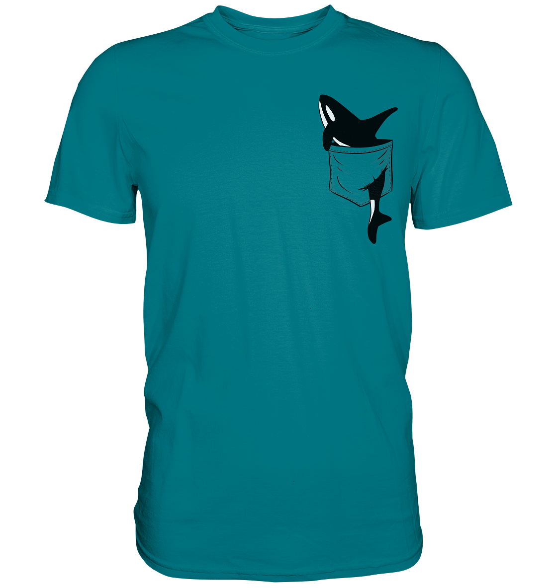 Orca In Deiner Tasche - Premium Shirt