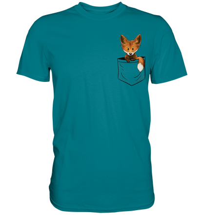 Funky Fuchs in der Tasche - Premium Shirt