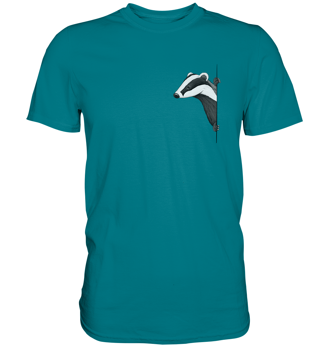 Lässiger Dachs Meister Grimbart - Premium Shirt