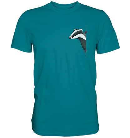 Lässiger Dachs Meister Grimbart - Premium Shirt
