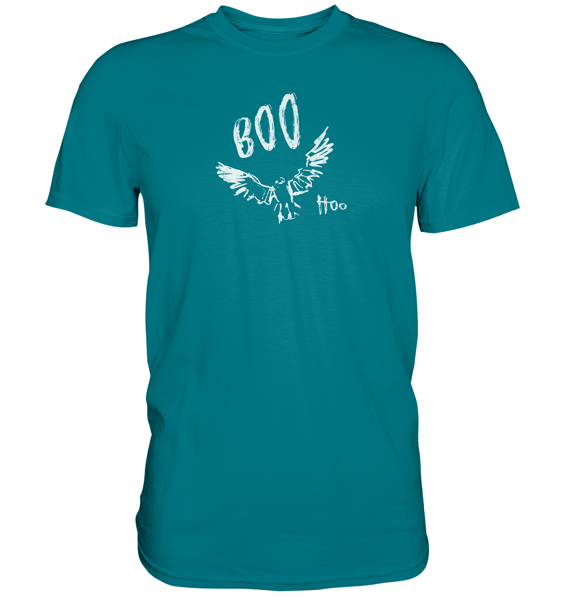 Boo Hoo! Fliegende Eule  - Premium Shirt