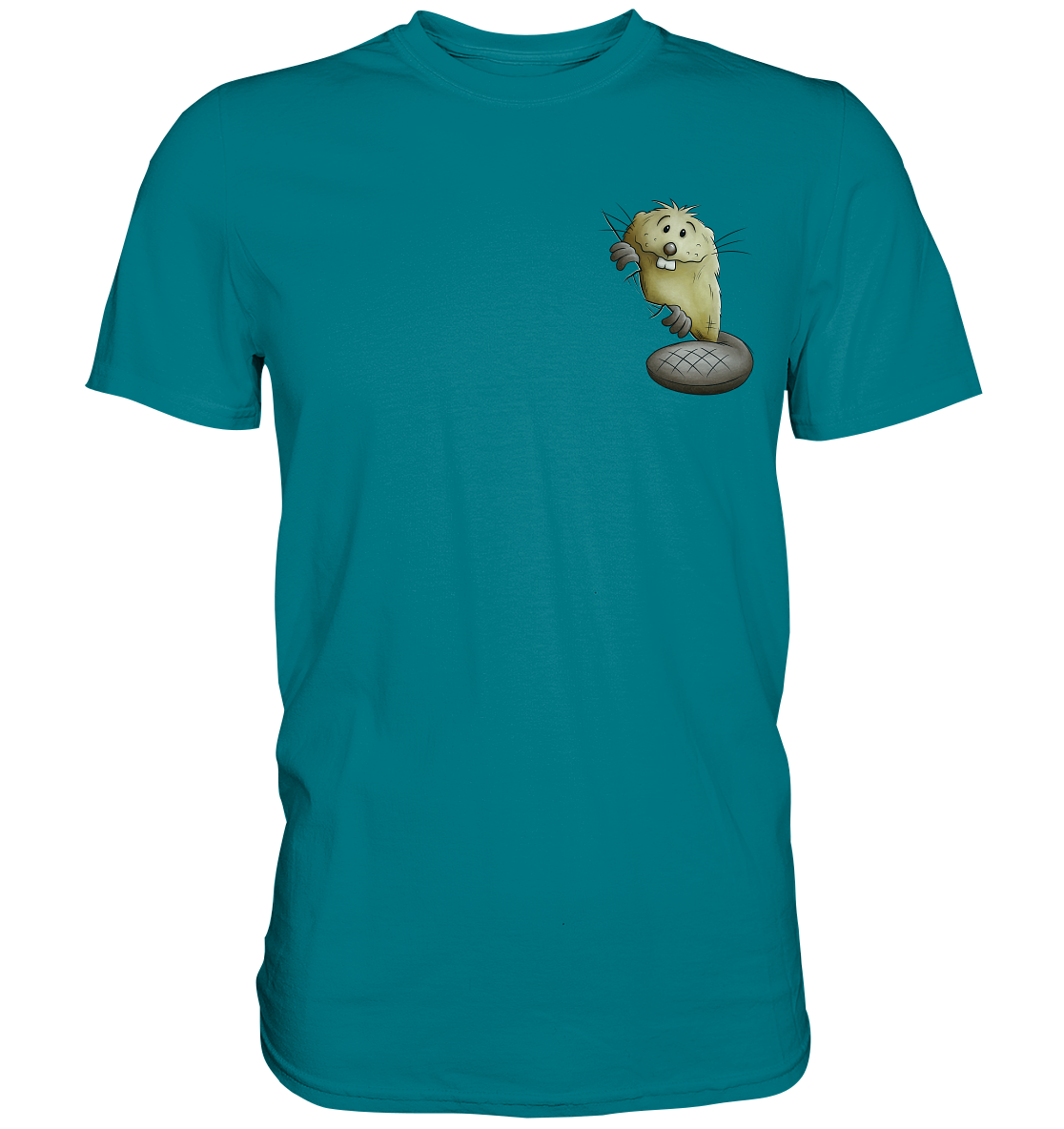 Lustiger frecher Biber - Premium Shirt
