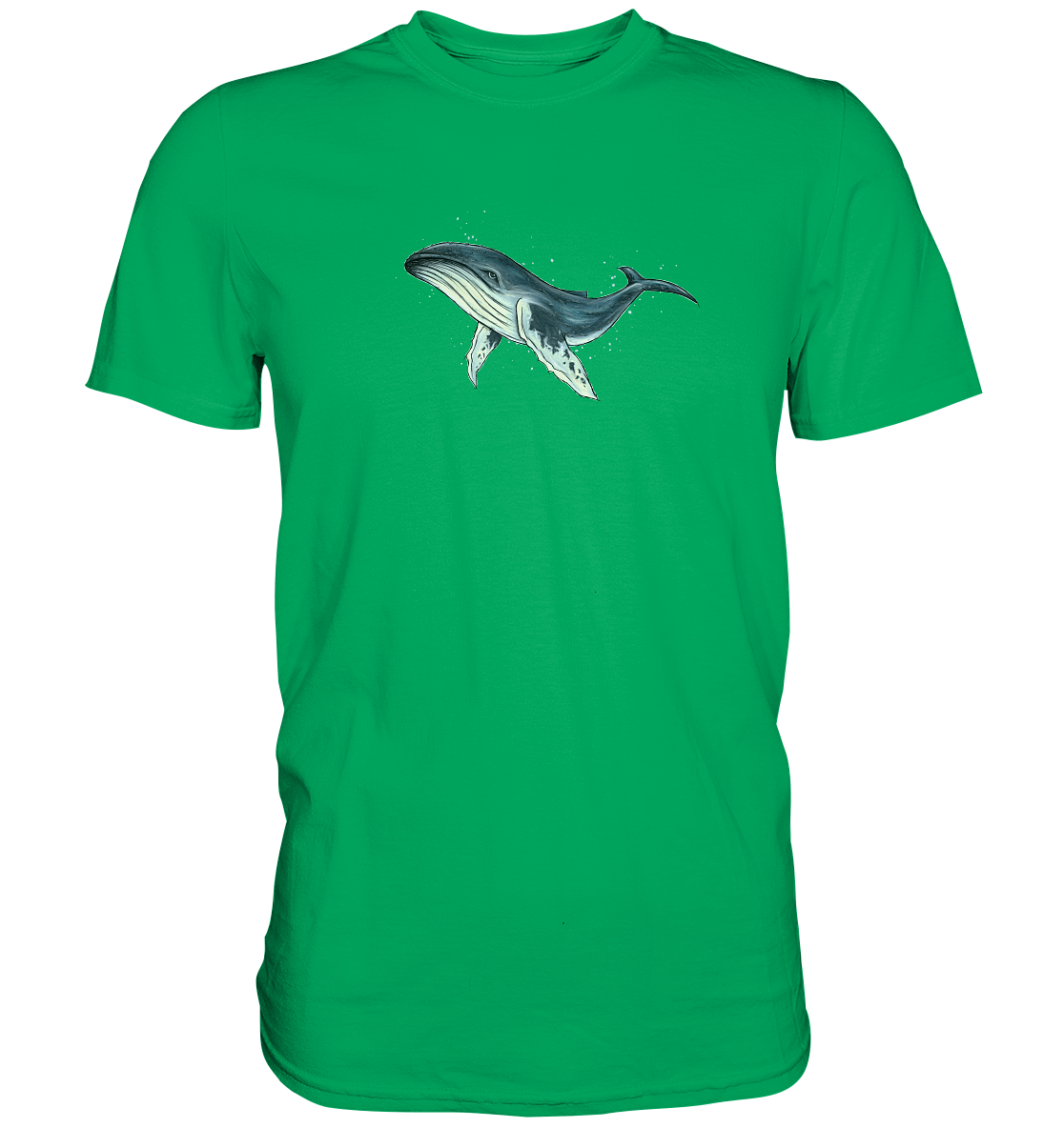 Tiefsee Ozean-Riese Buckelwal - Premium Shirt