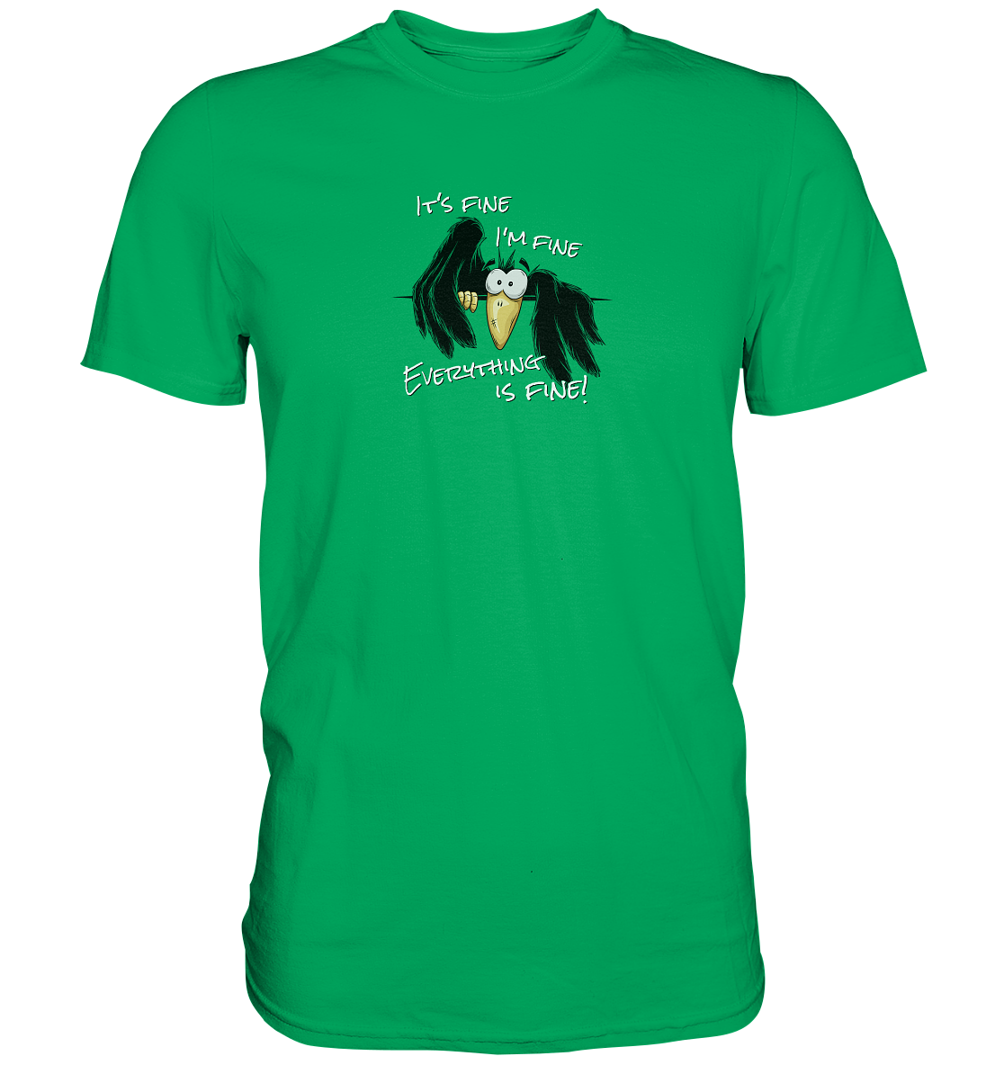I’m Fine Rabe | Alles Gut Krähe - Premium Shirt