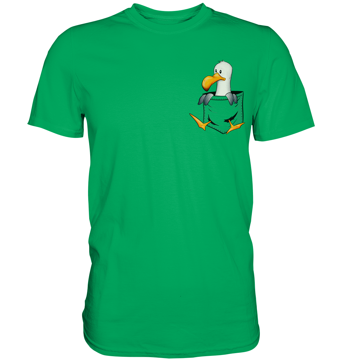 Kleine Möwe In Deiner Tasche - Premium Shirt
