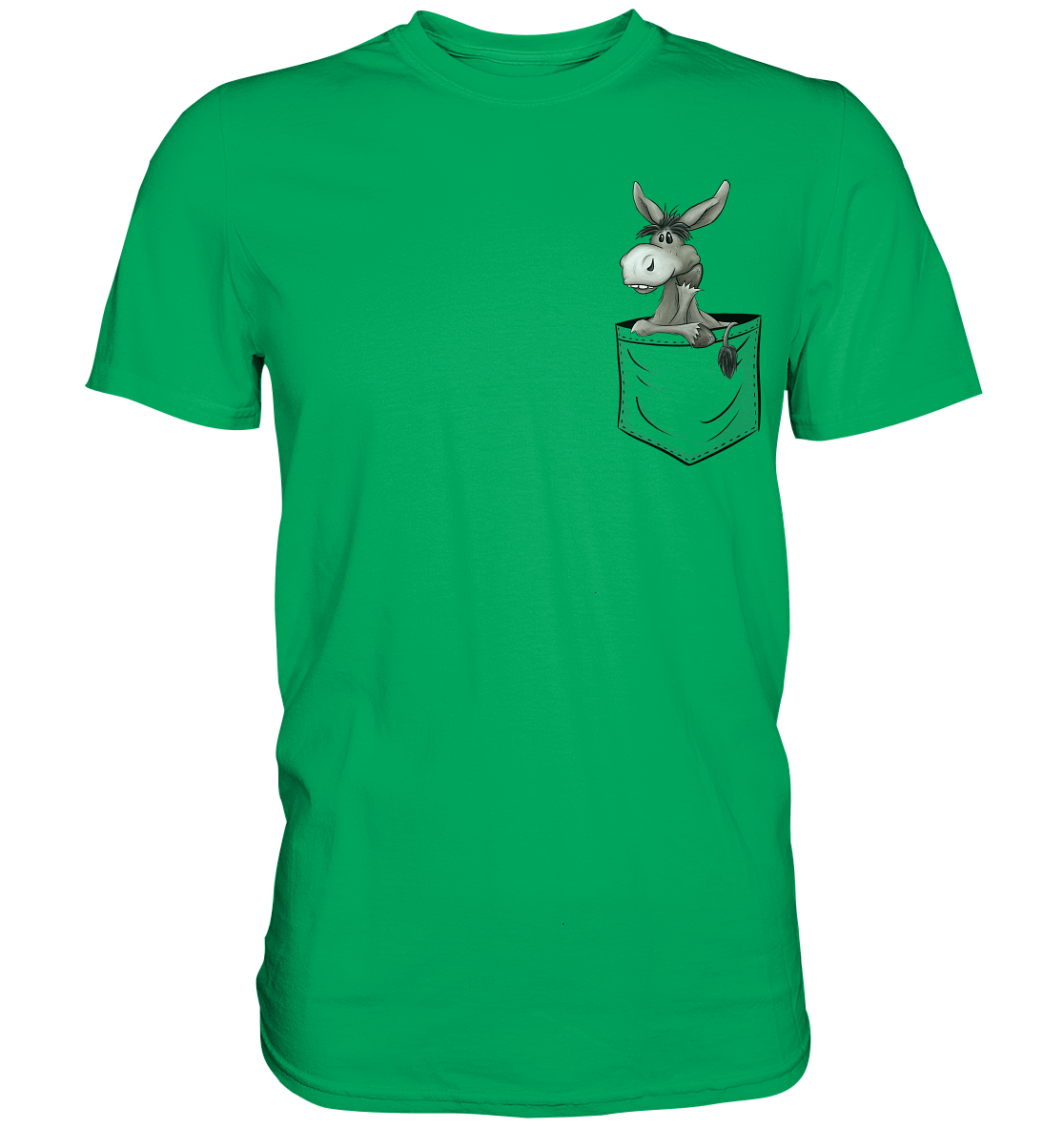 Bockiger Esel in Deiner Tasche - Premium Shirt