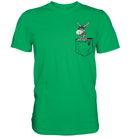 Bockiger Esel in Deiner Tasche - Premium Shirt