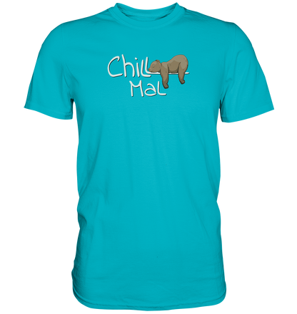 Chill Mal schläfriger Braunbär - Premium Shirt