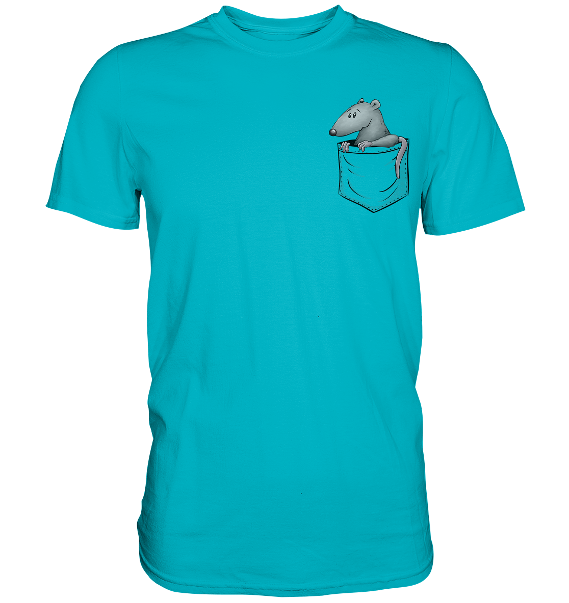Kleine Ratte in der Tasche - Premium Shirt