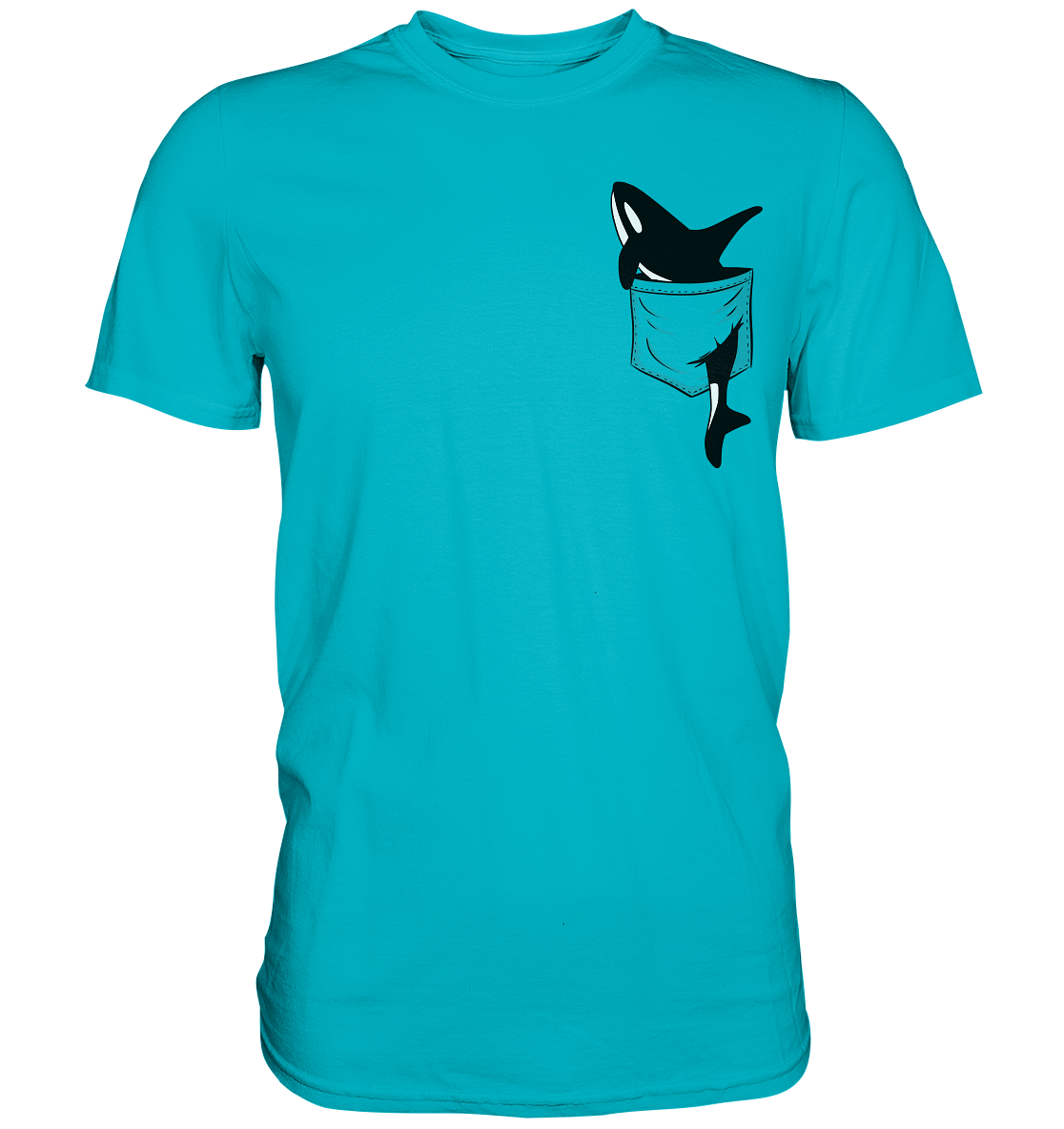 Orca In Deiner Tasche - Premium Shirt