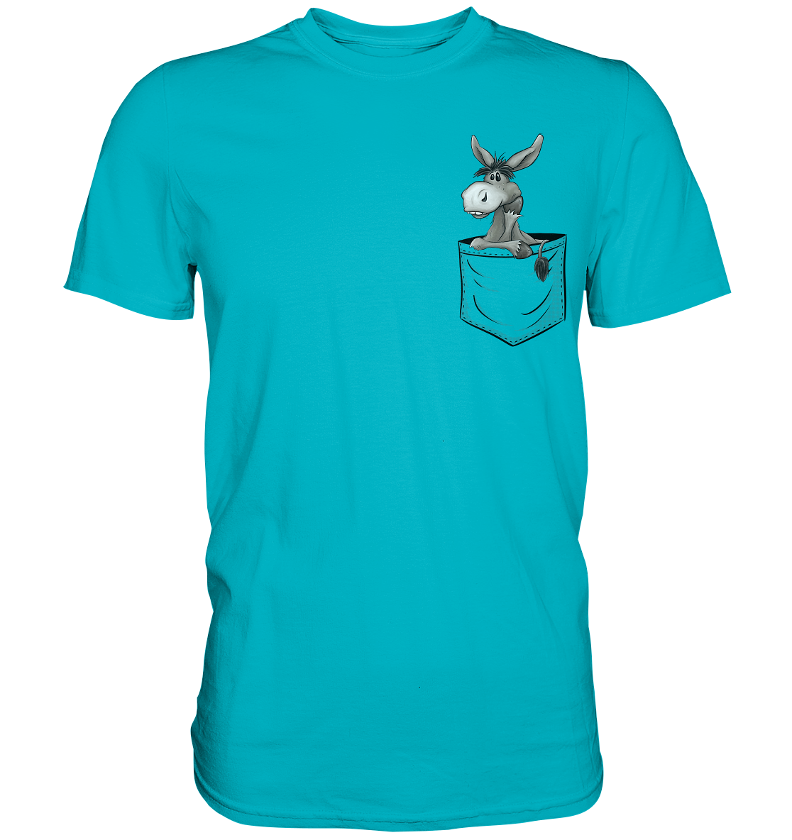 Bockiger Esel in Deiner Tasche - Premium Shirt