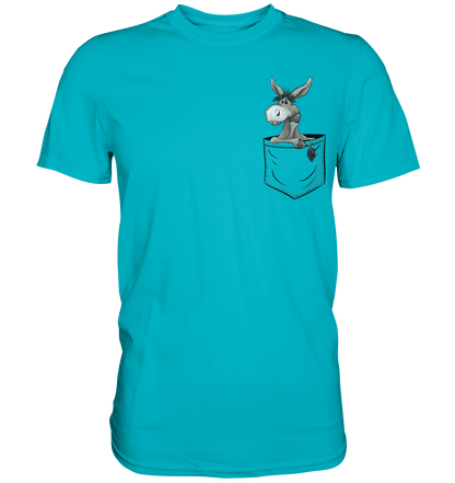 Bockiger Esel in Deiner Tasche - Premium Shirt