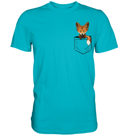 Funky Fuchs in der Tasche - Premium Shirt
