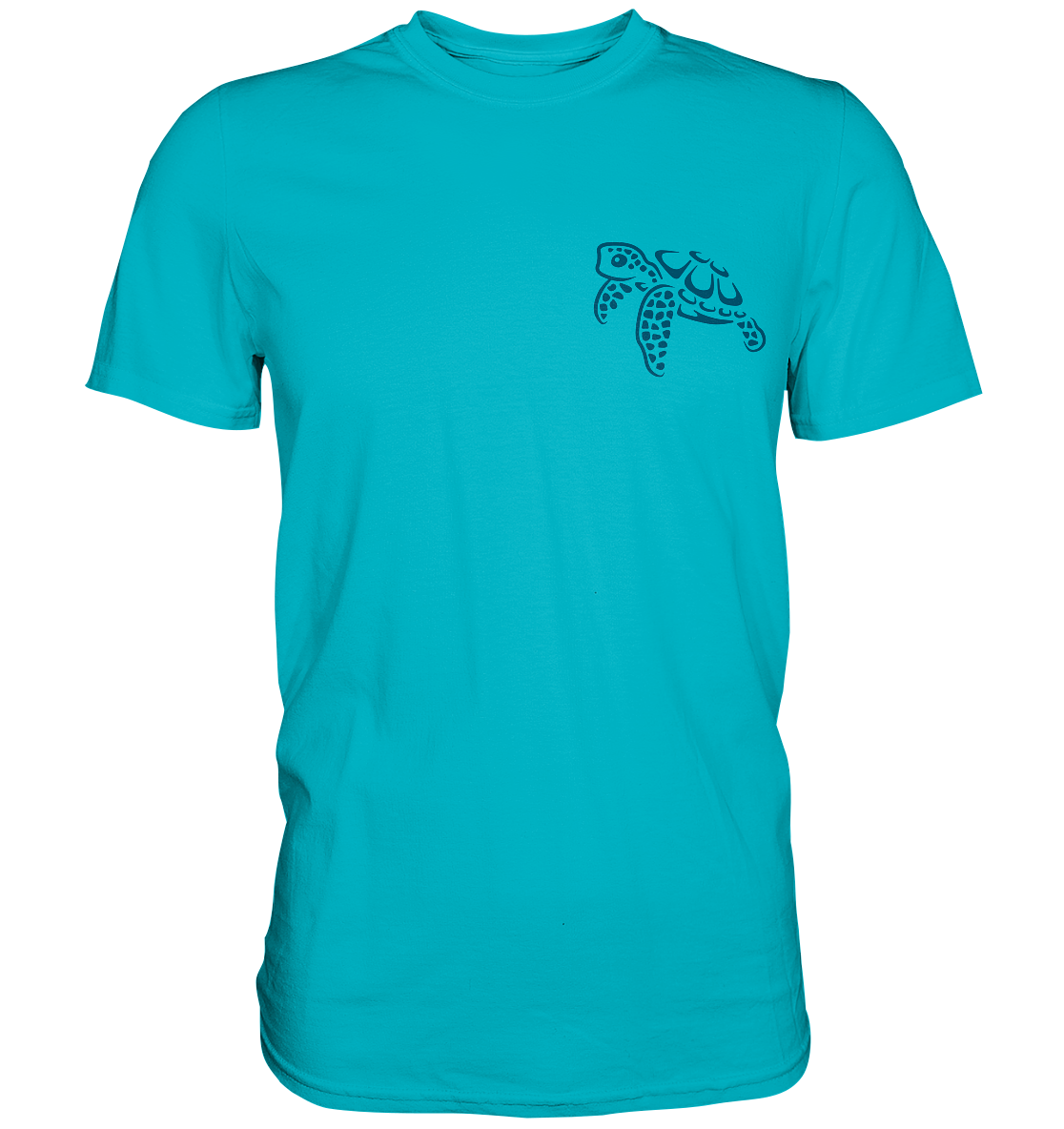 Lässig lustige Wasserschildkröte - Premium Shirt