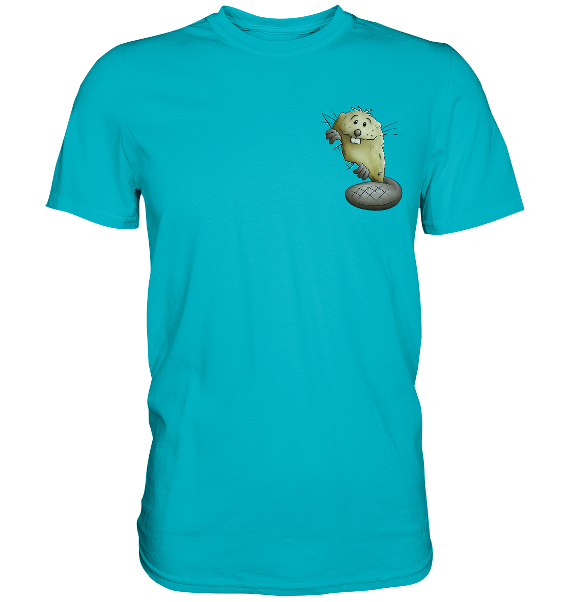 Lustiger frecher Biber - Premium Shirt