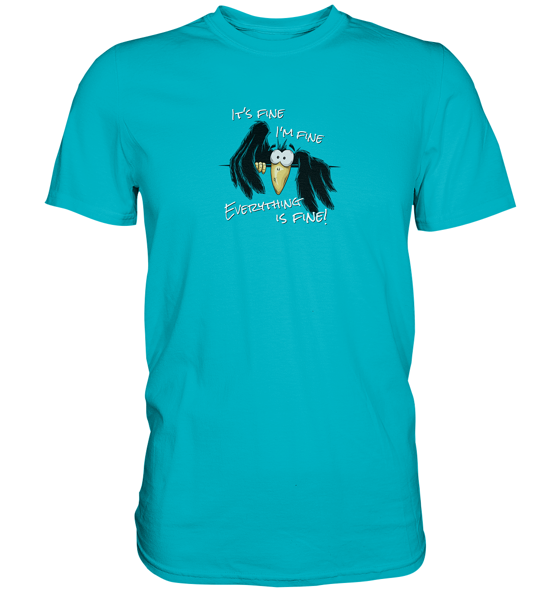 I’m Fine Rabe | Alles Gut Krähe - Premium Shirt